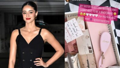 Ananya Panday’s Sister Alanna Getting Married And She’s Very Excited To Be Bridesmaid