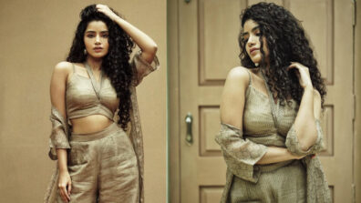 Anupama Parameswaran Shows Her Striking Figure In Halter-Neck Top And Pants With Shrug