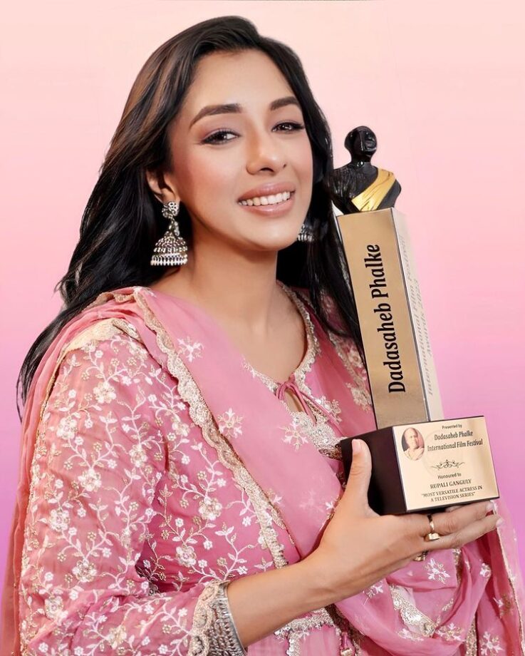 Anupamaa: Rupali Ganguly shares thanksgiving note after winning Dadasaheb Phalke International Film Festival Award, check out 775463