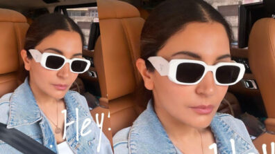 Anushka Sharma’s Sunglasses Selfie Game In White Top and Denim Jacket Is Stronger Than Ever