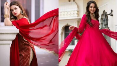 Ashi Singh Or Avneet Kaur: Who Is Attractive In Red?