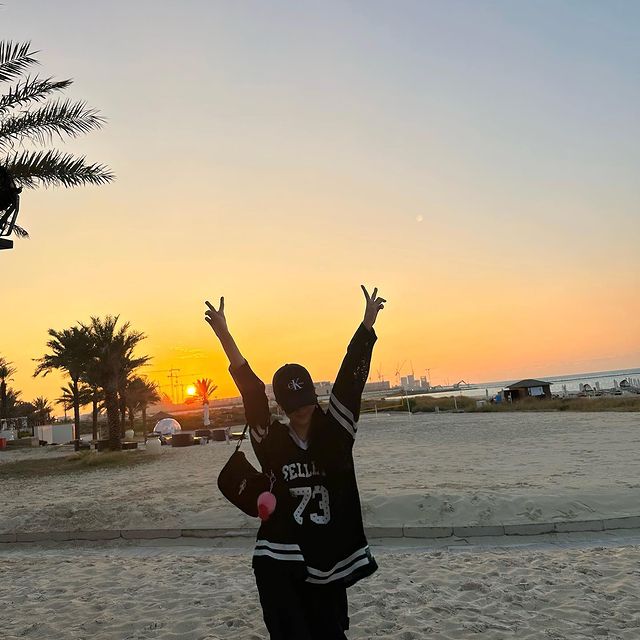 Blackpink Jisoo can’t get enough of Abu Dhabi, see pics 768104