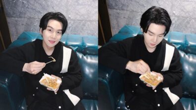 Check Out: BTS Suga Looks Dapper In A Black And White Outfit While Eating French Fries