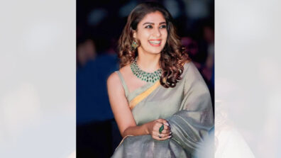 Check Out: Ethnic Queen Nayanthara Slays In Saga Green Silk Cotton Saree