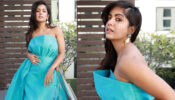 Check Out: Ishita Dutta Shows Her Elegance Beauty In Blue Strapless Gown