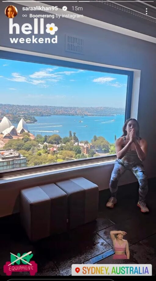 Check Out: Sara Ali Khan's Beautiful Morning In Sydney Harbour, View Here! 770814