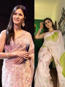 Katrina Kaif To Mouni Roy Look Gorgeous In Organza Sarees