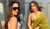 Desi Vs Videsi: Surbhi Chandna in green deep-neck saree Vs Surbhi Jyoti in crop top and denims, who’s your favourite? (Vote Now)