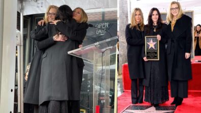 F.R.I.E.N.D.S Reunion: Jennifer Aniston and Lisa Kudrow attend Courteney Cox’s Hollywood Walk Of Fame ceremony, former pens emotional note