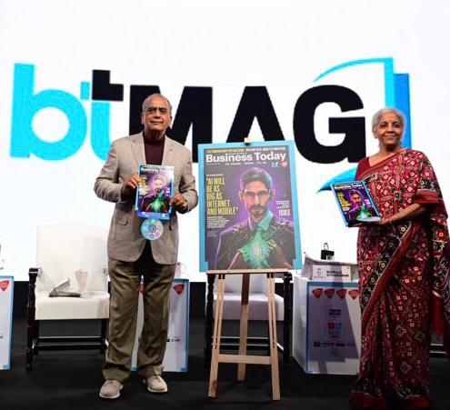 Finance Minister Nirmala Sitharaman unveils 31st Anniversary issue of Business Today featuring first AI-generated cover 768378