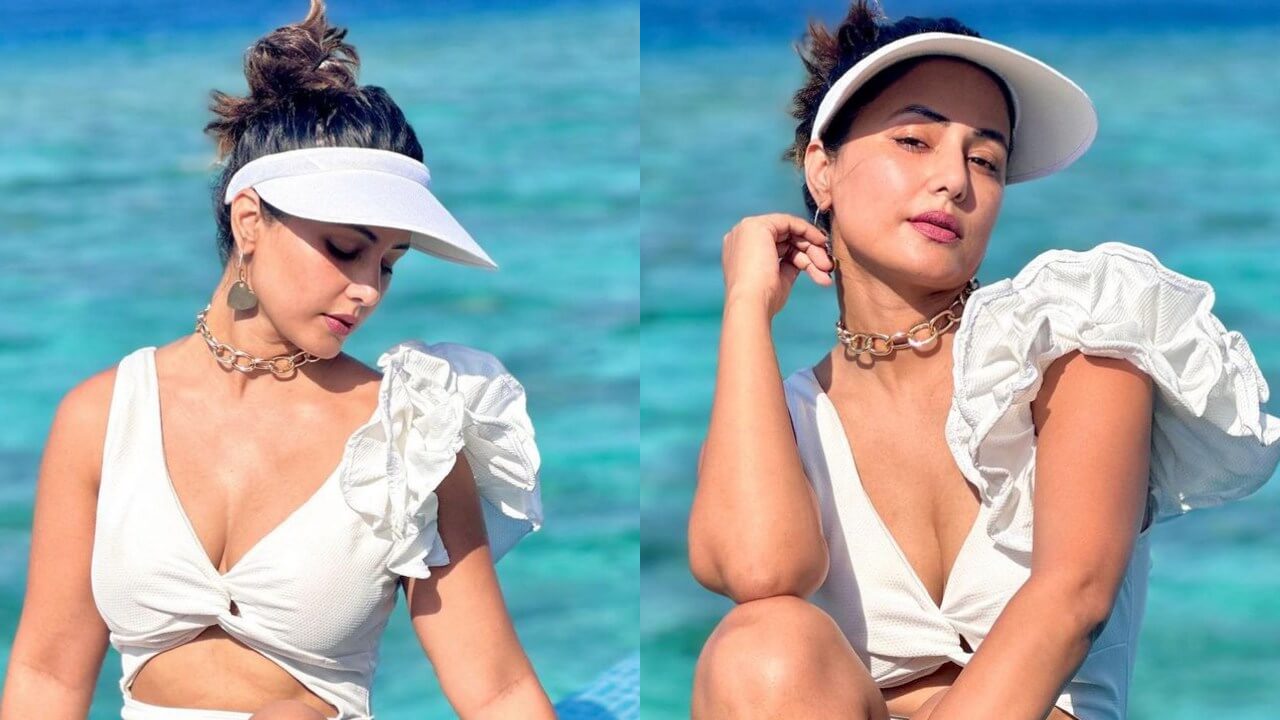 Hina Khan is all about 'peaceful' vibes at Maldives, check out 771699