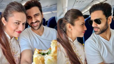 In Pics: Divyanka Tripathi and her in-flight romance with hubby Vivek Dahiya