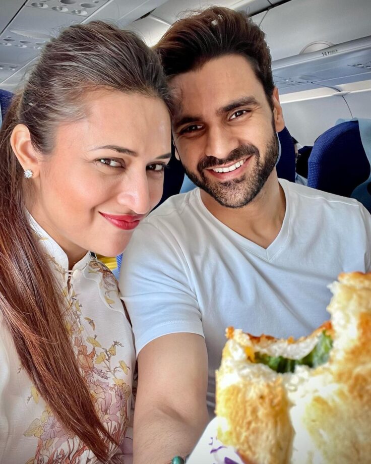 In Pics: Divyanka Tripathi and her in-flight romance with hubby Vivek Dahiya 773182