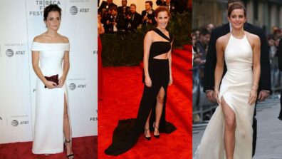 In Pics: Emma Watson’s most stunning affair with high-slit gowns