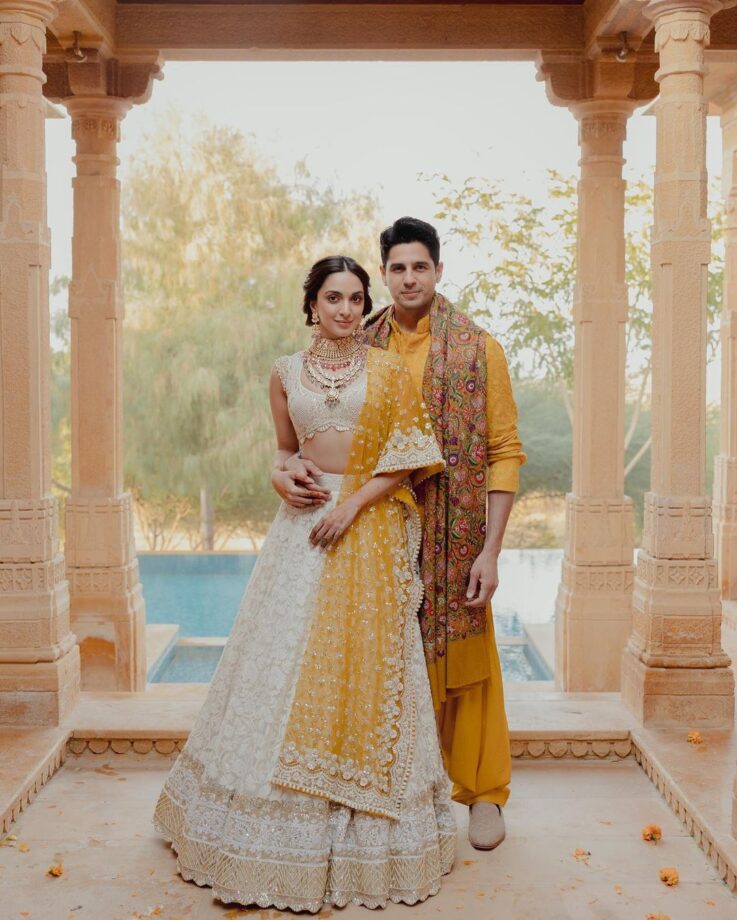 In Pics: Kiara Advani and Sidharth Malhotra's Haldi pictures are quintessential visual delight 772189