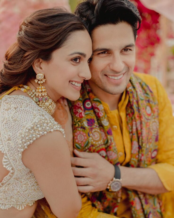 In Pics: Kiara Advani and Sidharth Malhotra's Haldi pictures are quintessential visual delight 772191