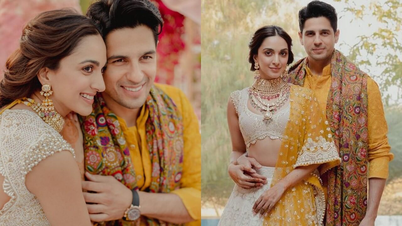 In Pics: Kiara Advani and Sidharth Malhotra's Haldi pictures are quintessential visual delight 772192