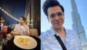 In Pics: Raj Anadkat enjoys yum pasta delicacy in Dubai