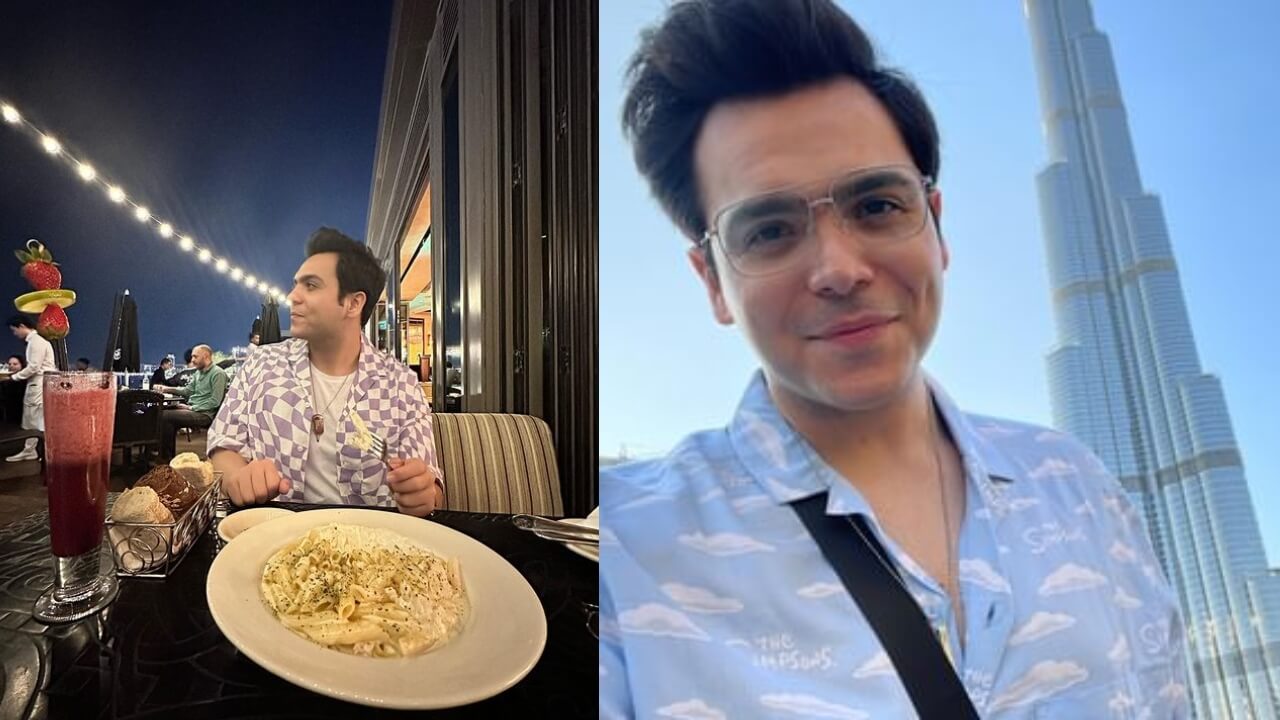 In Pics: Raj Anadkat enjoys yum pasta delicacy in Dubai 767751