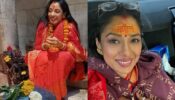 In pics: Rupali Ganguly attends Bhasma Aarti of Mahakaleshwar