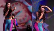 In Pics: Saba Azad Shares A Picture Of Herself In Blue And Pink Shimmery Outfit