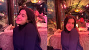 In Pics: Shanaya Kapoor Enjoys Candle Light Dinner In A Dark Blue Outfit, Check Now!