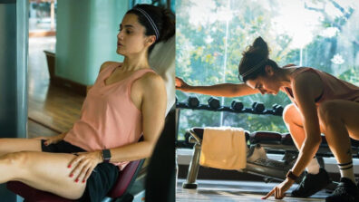 In Pics: Taapsee Pannu Shares A Picture Series Of Herself Doing A Workout