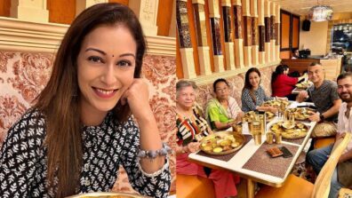 It’s time for ‘royal meal’ for TMKOC actress Sunayana Fozdar and family