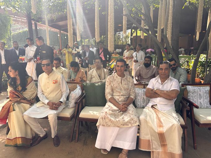 Kamal Haasan, Mohanlal, Akshay Kumar, Aamir Khan at grand Rajasthan wedding, check photos - 0