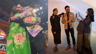 Kapil Sharma shares video with director Nandita Das and co-star Shahana Goswami of upcoming film Zwigato from the sets of The Kapil Sharma Show