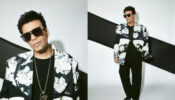 Karan Johar Tops His Fashion Game With His Floral Coat And Black Pant, See Pics