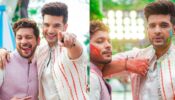 Karan Kundrra chills with Nishant Bhat, see inside celebration pics