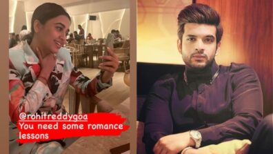 Karan Kundrra wants Tejasswi Prakash to learn ‘romance lessons’