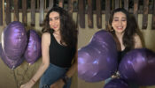 Karisma Kapoor Celebrates Valentine’s Day In Black Sleeveless Top And Blue Jeans, See Pics