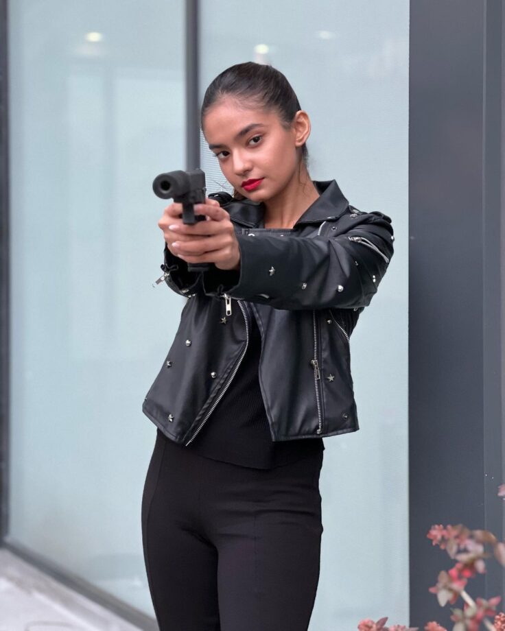 Korea Diaries: Anushka Sen goes for 'the kill', poses with gun like ultimate badass babe 766523