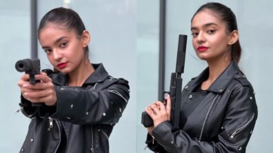 Korea Diaries: Anushka Sen goes for ‘the kill’, poses with gun like ultimate badass babe