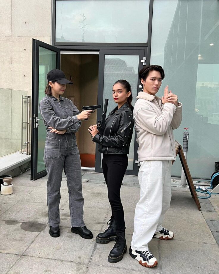 Korea Diaries: Anushka Sen goes for 'the kill', poses with gun like ultimate badass babe 766526