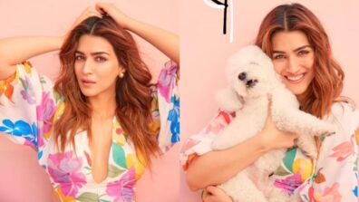 Kriti Sanon summons spring in floral couture