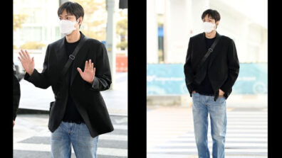 Lee Min Ho Shows His Stylish Look In A Black Blazer And Blue Jeans, See Pics