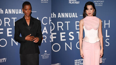 Letitia Wright And Gemma Chan Show Their Fashionable Outfits at Newport Beach Film Festival In London, See Pic