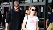 Liam Hemsworth and Gabriella Brooks arrive in Australia as Miley Cyrus leads the charts for a third week with ‘Flowers’