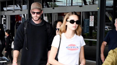 Liam Hemsworth and Gabriella Brooks arrive in Australia as Miley Cyrus leads the charts for a third week with ‘Flowers’