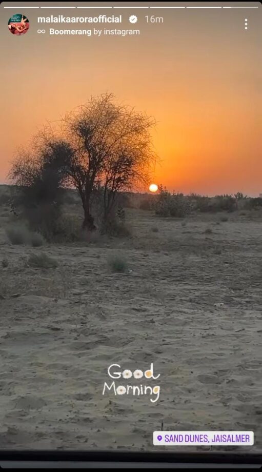 Malaika Arora Has A Blast In Sand Dunes At Jaisalmer, See Pics 769109