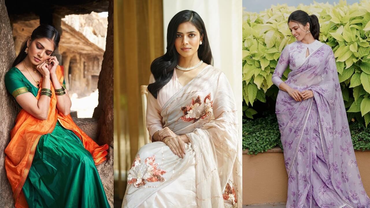 Malavika Mohanan Exuding Ethnicity In Sarees; Check Now 767356