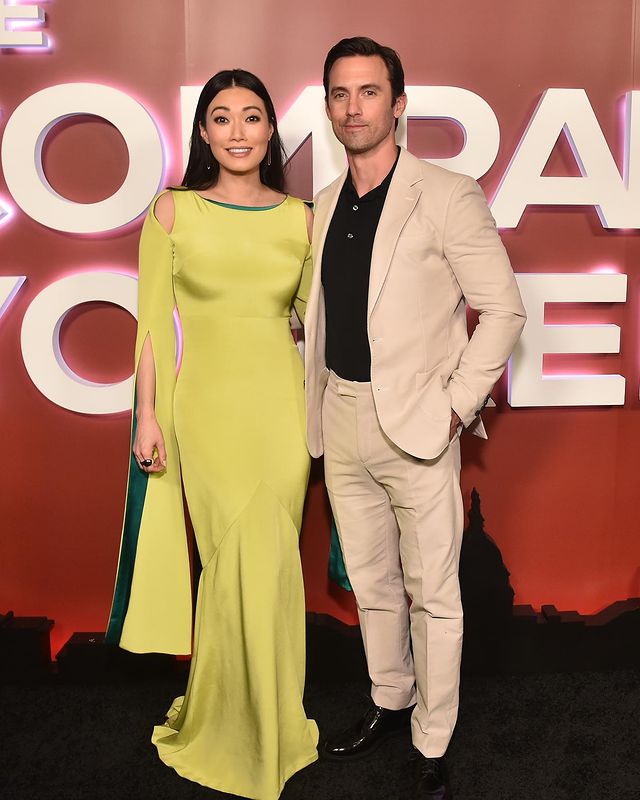 Milo Ventimiglia And Catherine Haena Kim Dazzle The Red Carpet Of 'The Company You Keep' Premiere 769713