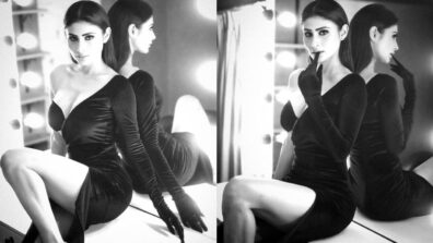 Mouni Roy sirens sensations in black