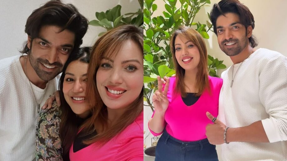 Munmun Dutta spends quality time with Gurmeet Choudhary and Debina Bonnerjee, see viral snaps 776007