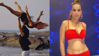 Nia Sharma is born to fly, see sizzling video at beach