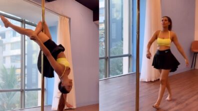 Nia Sharma slays internet with sensational pole dancing moment, check out