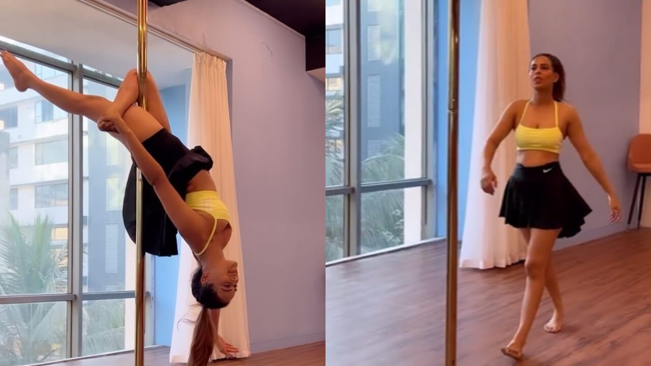 Nia Sharma slays internet with sensational pole dancing moment, check out 770534